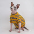 Vintage Stripes Sphynx Hairless Cat T-Shirts